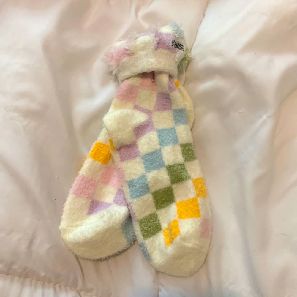 Vans Rainbow Checkered Socks